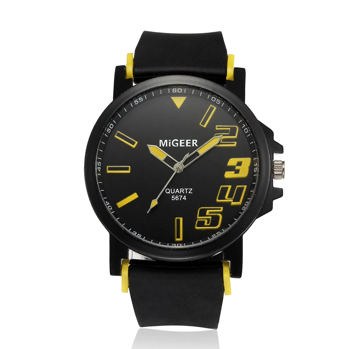 Мужские часы лучший бренд класса люкс силиконовый ремешок Спортивные кварцевые военные часы мужские часы Relogio Masculino дропшиппинг