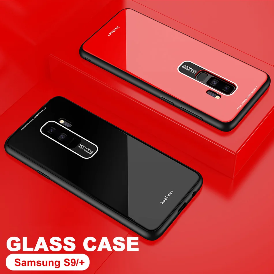 Чехол из закаленного стекла с линзами S9 Leica для Samsung Galaxy Plus роскошная блестящая