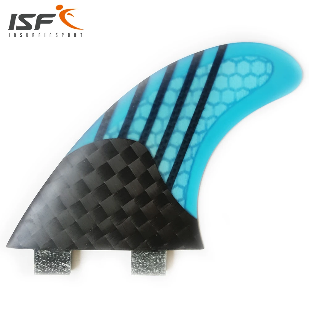 ISF карбоновое волокно quilhas de surf honeycomb серфборд FCS fins thruster pranchas sup плавники (доска для