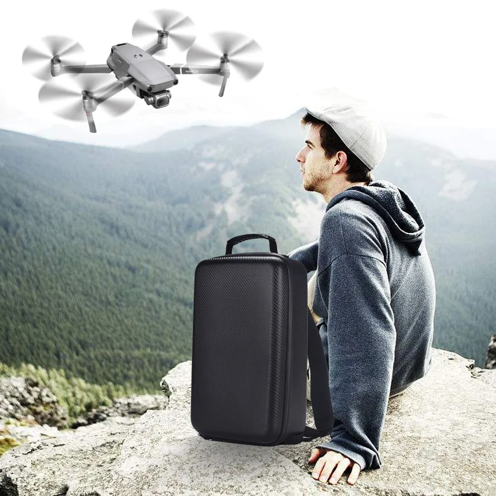 Portable Carrying Case Hard Backpack Bag Waterproof Anti-Shock For DJI Mavic 2
