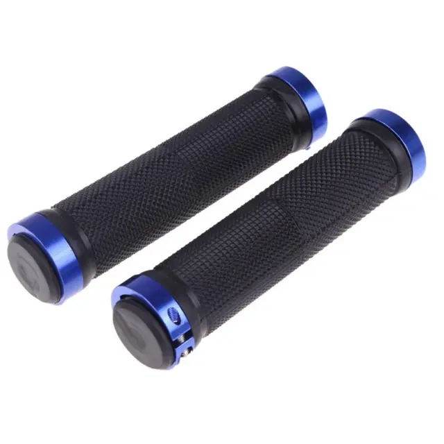 Best Price Practical Double Lock On Locking MTB BMX Bike Bicycle Cycling Handle Bar Grips