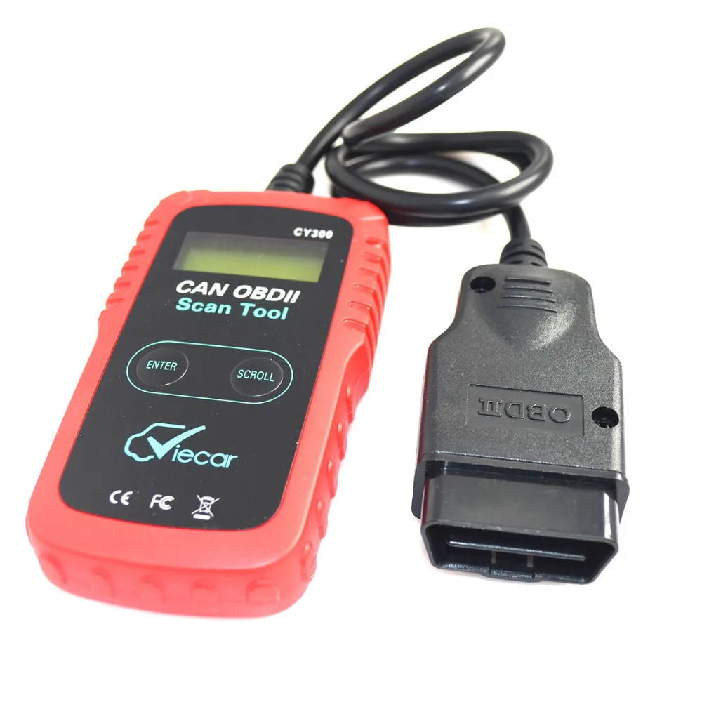 VIECAR CY300 ELM327 OBD2 сканер VC300 OBD2 Диагностический Интерфейс инструмент поддержка SAE J1850 протокол CY-300 OBDII