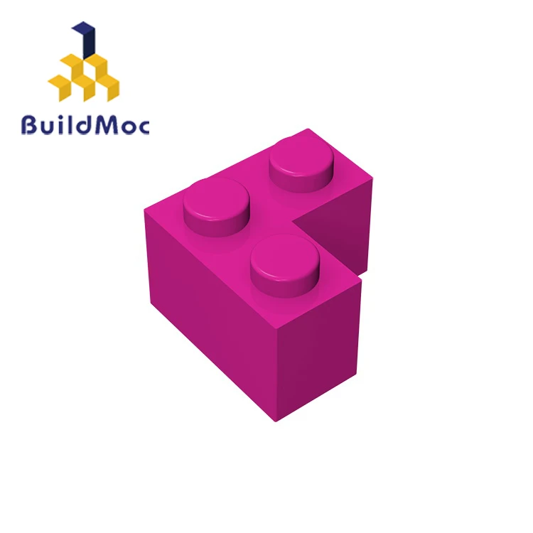BuildMOC совместимые сборные частицы 2357 2x2 уголок для строительных блоков части DIY