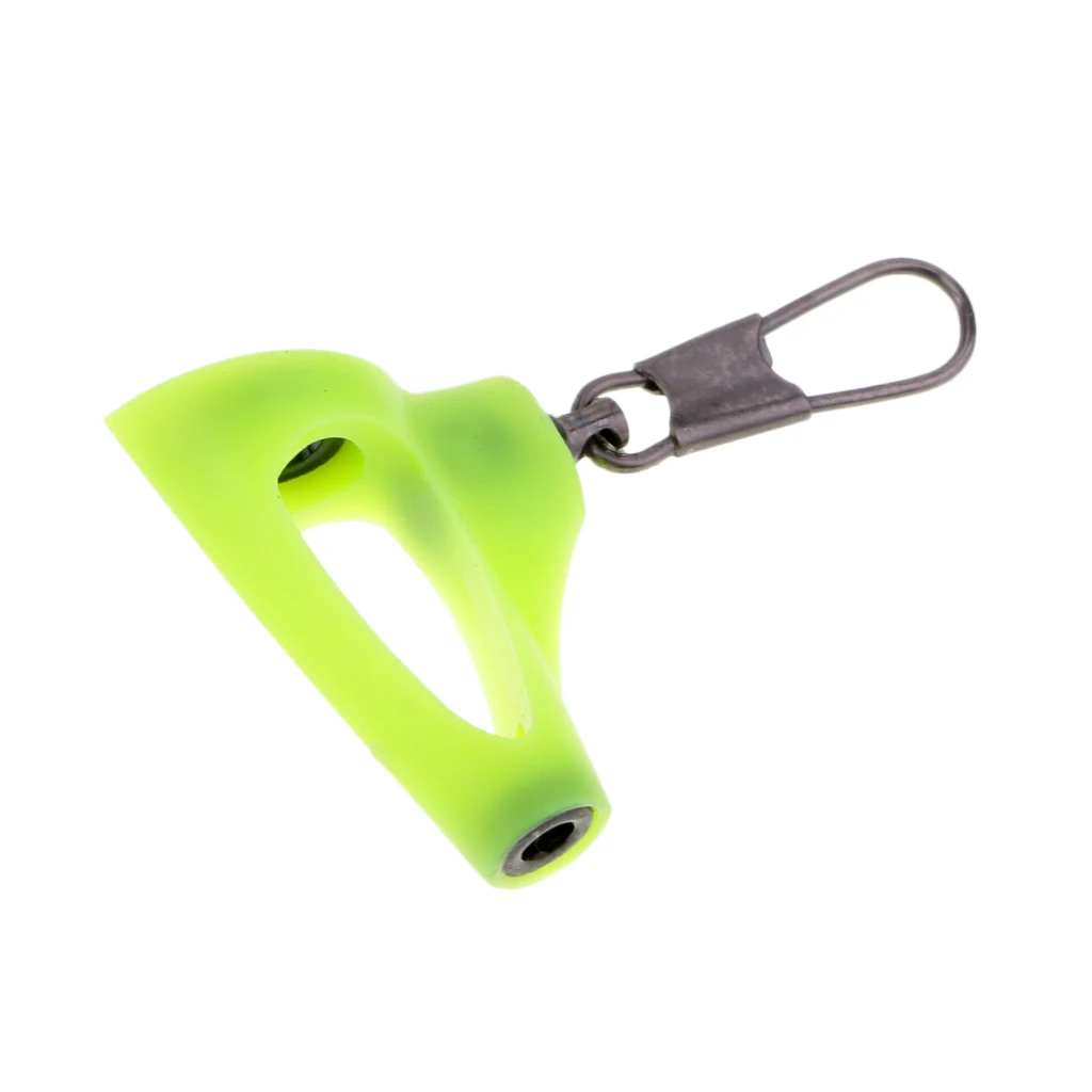 3pcs Stainless Steel & ABS Plastic Fishing Sinker Slide Connector with Snap Fish Finder Tackle Yellow / Orange / Black