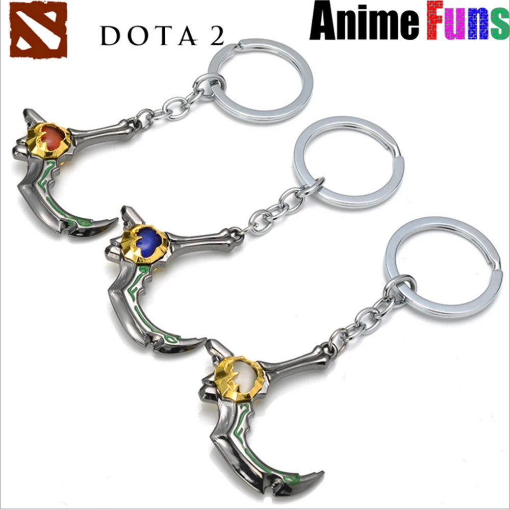 Горячая игра Dota 2 брелок DotA2 Защита древних Slark eye of skadi для ключей Ювелирные