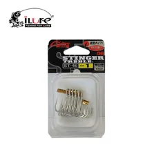 ILure OWNER Высокоуглеродистая сталь тройные Крючки 2#4#6#8#10# рыболовные Крючки рыболовные снасти