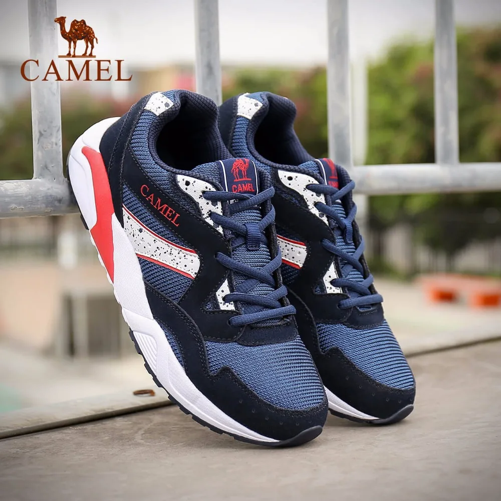 CAMEL/мужские кроссовки для бега дышащие удобные спортивные замшевые занятий