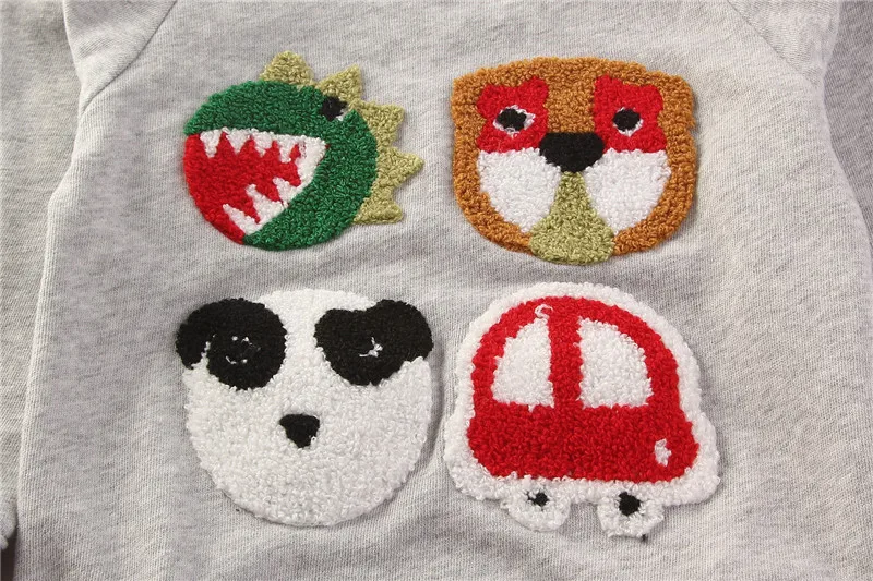 Top Quality Children Boys Cartoon T-shirts Clothing 2016 Jumpingbaby Brand Cotton Kids Girls Long Sleeve T-shirt For 2-7Y Child 08