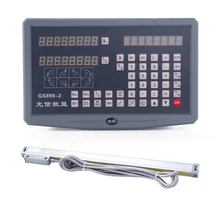 DRO 2 Axis 3 Axis digital readout with 0~3PCS 0~1000mm digital linear scale encoder For DRO Milling lathe drill machine grinder DRO 2 Axis 3 Axis digital readout with 0~3PCS 0~1000mm digital linear scale encoder For DRO Milling lathe drill machine grinder