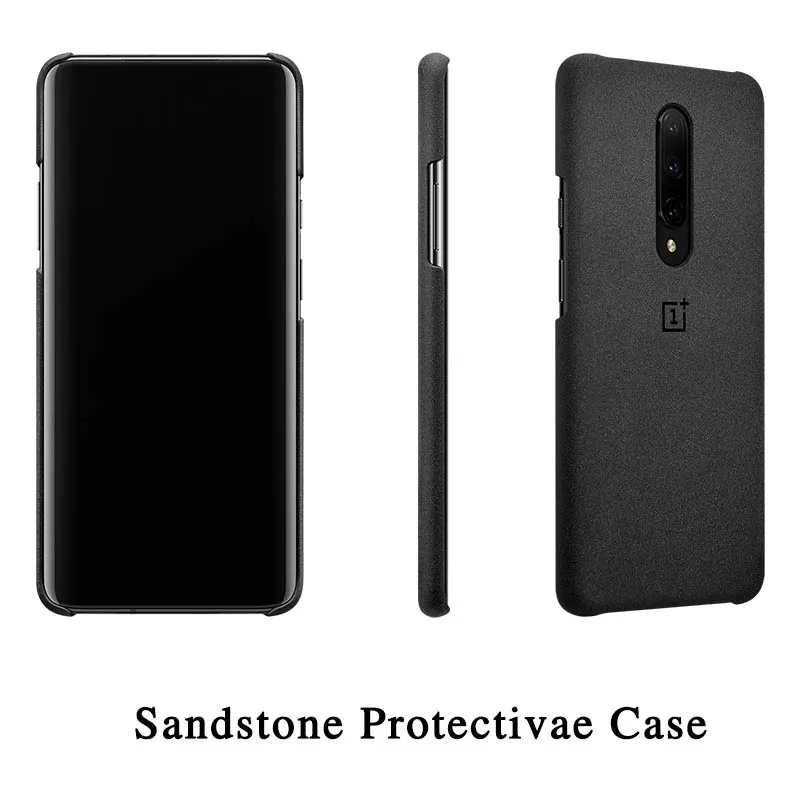 Оригинальный чехол 100% Oneplus 7 Pro Официальный бампер Oneplus7 нейлоновый песчаник