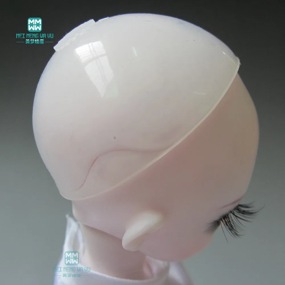 

BJD doll accessories for 1/6 1/4 1/3 bjd doll head Clear Silicone Wig Cap Protection Cover