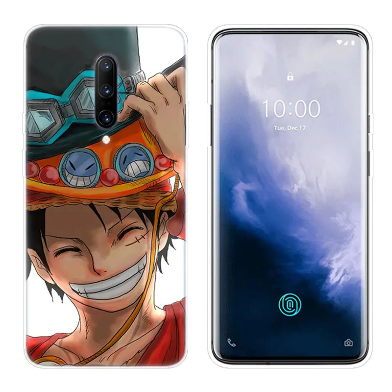 Аниме One Piece Monkey D Luffy модный прозрачный силиконовый мягкий чехол для телефона из