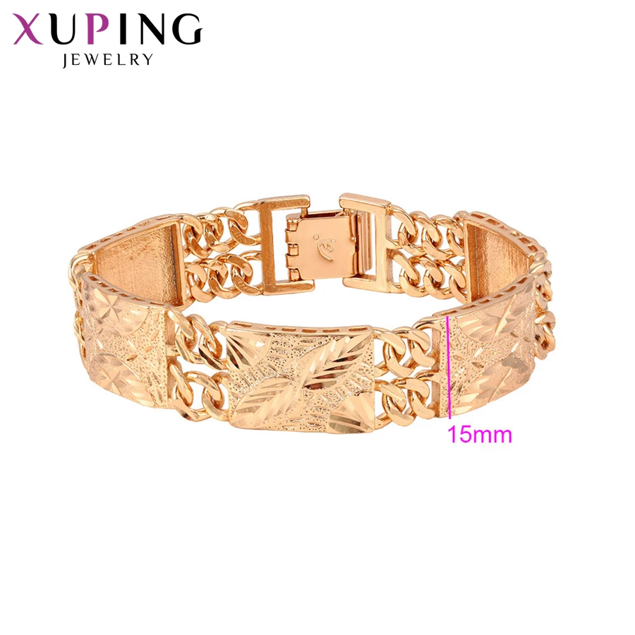 Xuping New Design Fashion Bracelets Charm Style Bracelets for Women Imitation Jewelry Thanksgiving Gifts S84-75194