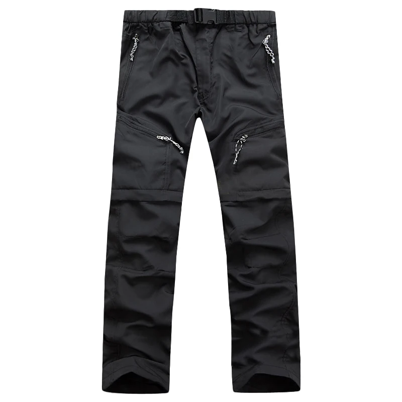 Quick Dry Outwear Pants Men Removable Fishing Hiking Camping Breathable Pants Men Outdoor UV Protection Active Sports Trousers cargo pants cotton work pants military cargo pants men casual pants