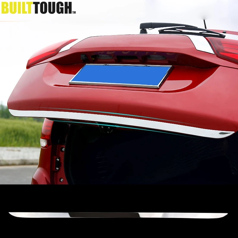

For Mitsubishi Outlander 2013 - 2019 Chrome Rear Trunk Accent Cover Tail gate Tailgate Trim Back Boot Door Strip Sticker