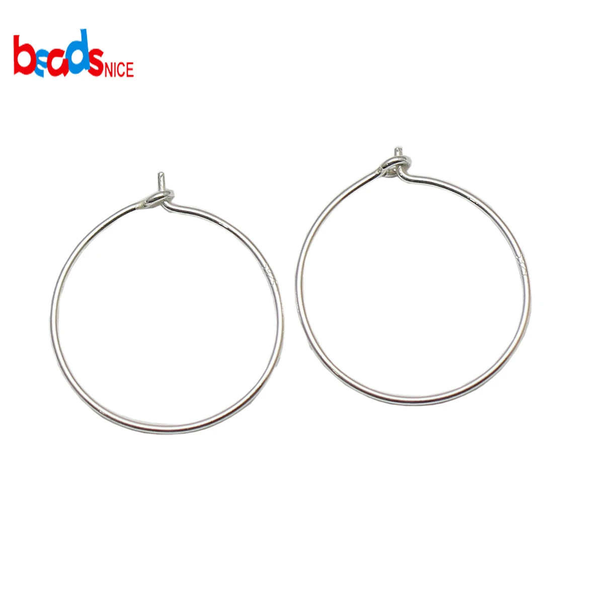 

Beadsnice 925 Sterling Silver Fasnion Jewelry for Women Circle Loop Earrings