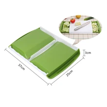 1 шт. доска для резки ящика типа многофункциональный пластик хранения кухонный инструмент P7Ding