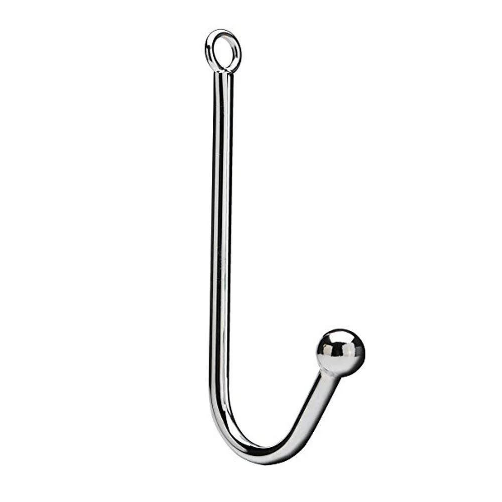 

New Stainless Steel Solid Metal Hook Lifting Hook 1 Ball