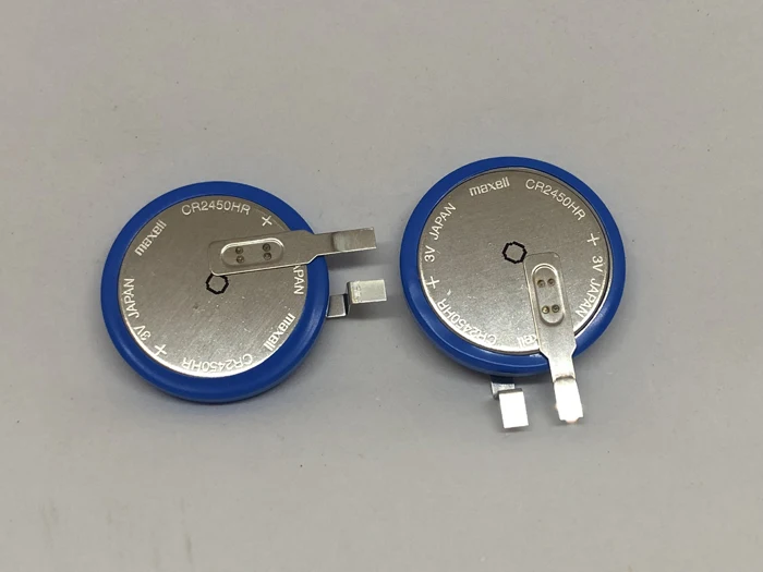2pcs/lot New Original Maxell CR2450HR CR2450 2450 3V high temperature ...