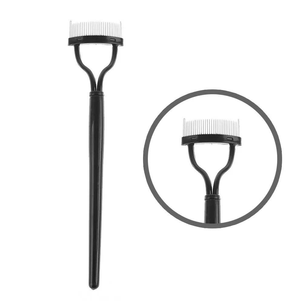 1 x Useful Makeup Mascara Guide Applicator Eyelashes Comb Curler Beauty