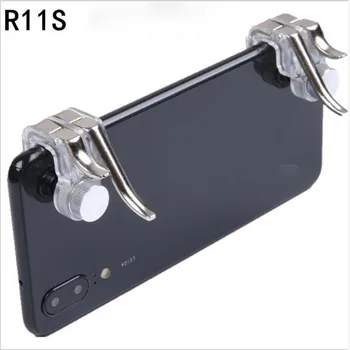 

New Arrival R11s Gamepad PUBG Mobile Controller Trigger Control Phone Gamepad L1R1 Gaming Shooter for Iphone Android Joystick