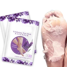 6 шт./3 пары, отшелушивающая маска для ног, носки для педикюра, отшелушивающая маска для ног, маска для удаления омертвевшей кожи, пятки, пилинг для ног