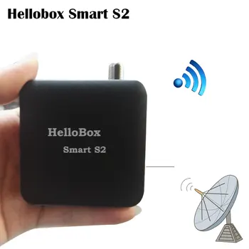 

Hellobox Smart S2 TV Receiver Play On Mobile Phone Satellite Finder Support TV Play Hellobox B1 finder Upgrade Version