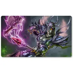 Playmat-World of Warcraft-112639-Настольный игровой коврик для мыши Клавиатура коврик большой Настольный коврик для YuGiOh Pokemon MTG