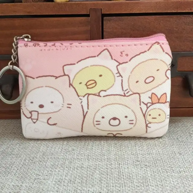 IVYYE Sumikko gurashi плюшевый кошелек мягкая кукла сумка милый мультфильм пушистые сумки мини мешок для игрушек малыш девочка подарки на день рождения Новинка