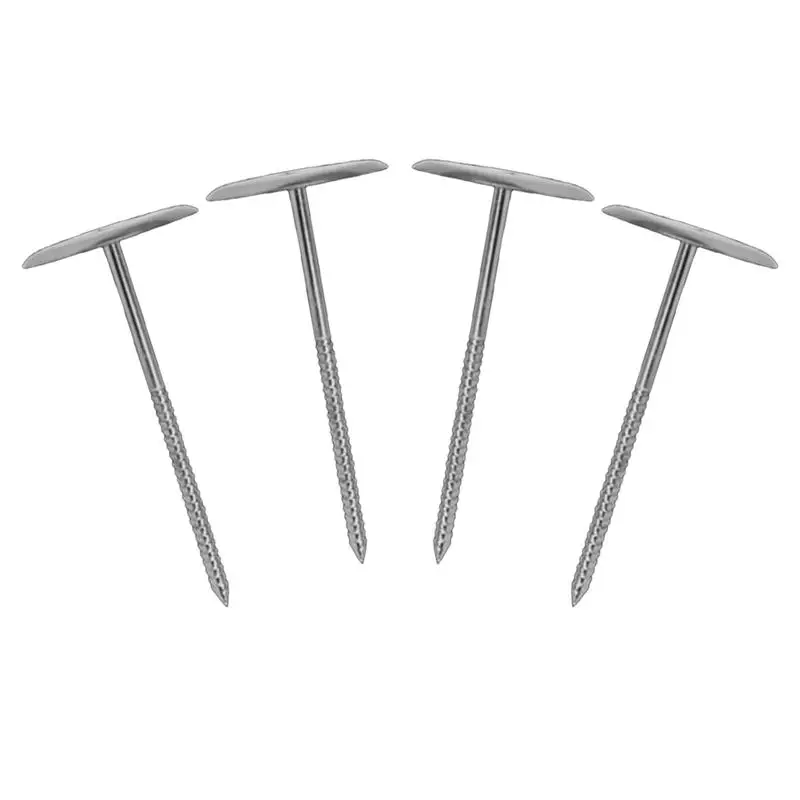 

ROSENICE 4Pcs Stainless Steel Cake Cupcake Decor Tools Flower Nails Decorating Nail Tool for Icing Flowers Making