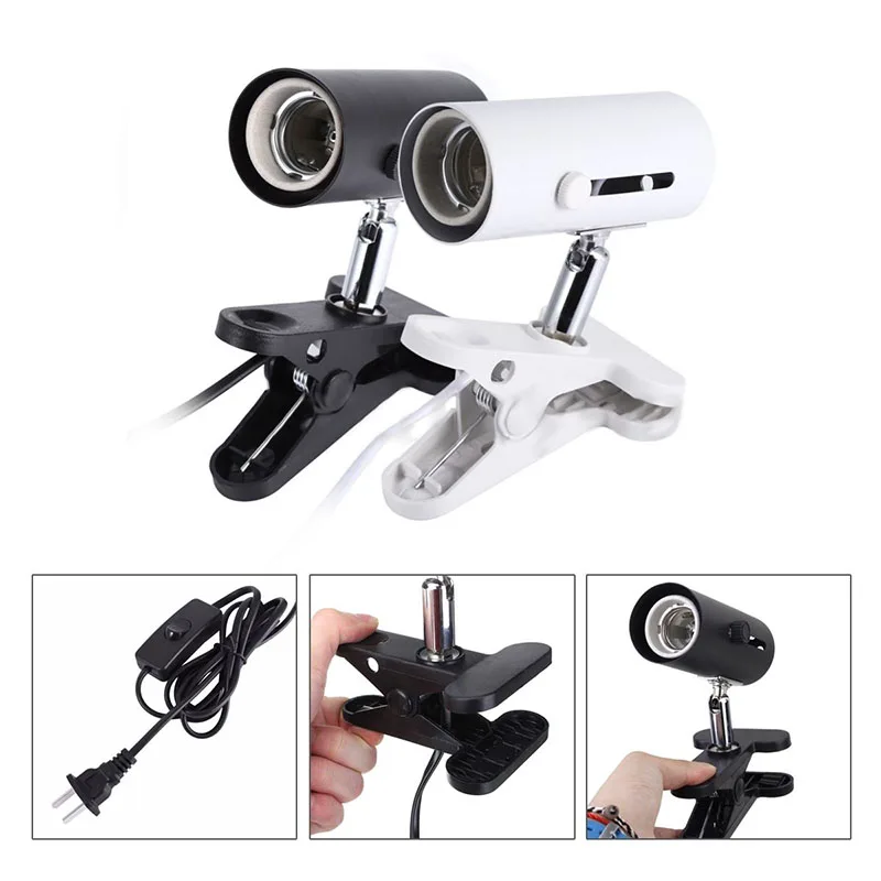 

Adjustable Heat Lamp Stand 60W 220V Reptile Terrarium Turtle UV Light Holder Clamp For Fish Tank