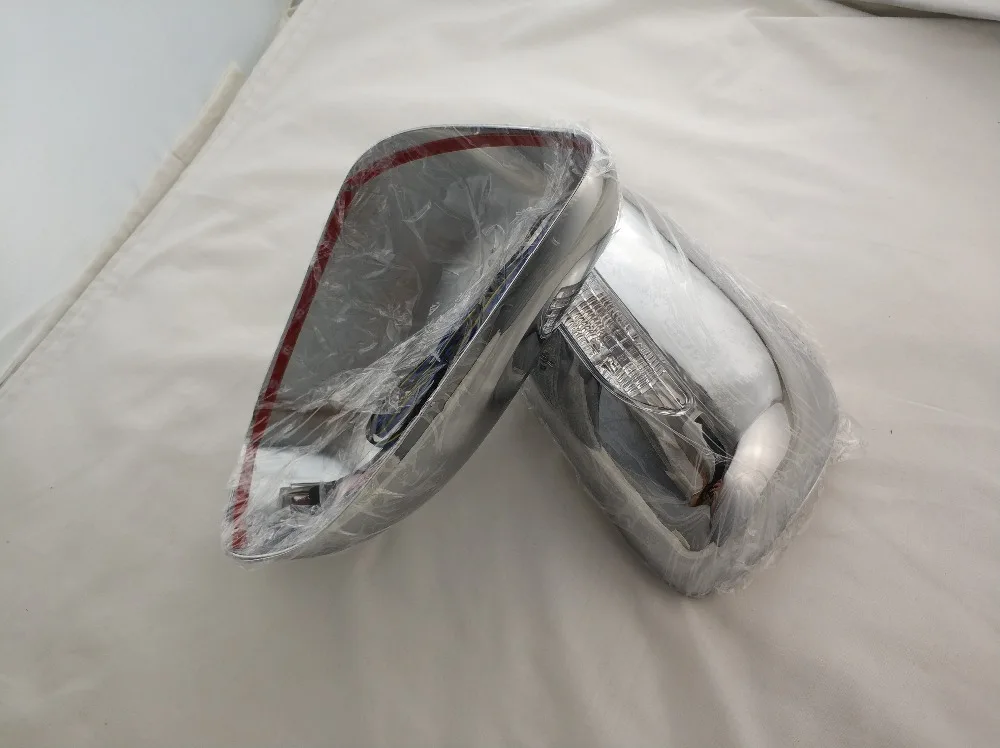 Крышка зеркала заднего вида для Toyota wish 2003 2004 2005 2006 2007 новый стиль 2 шт. АБС пластик