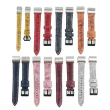 Классический Кожаный браслет с металлическими разъемами для Charge 2 OC23 Прямая