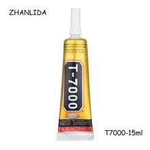 ZHANLIDA 15ml T7000 Stronger Glue T-7000 Super Liquid Glue Black Sealant Adhesive For Phone Touch Screen Frame Repair Diy Tools