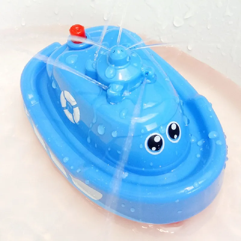Новая детская игрушка детская водная игрушка бассейн полностью автоматический Осьминог спрей детская игрушка корабль