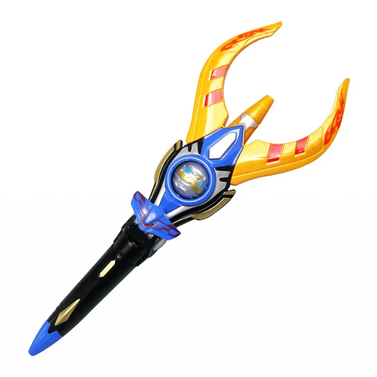 

38cm Ultraman Orb sacred sword and spear dart, which emits light and sounds, is a children's like Ultraman toy