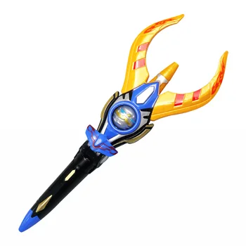 

38cm Ultraman Orb sacred sword and spear dart, which emits light and sounds, is a children's like Ultraman toy