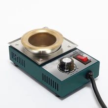 SS-551H сокровище Регулируемый Температура олова печи Нержавеющая сталь плавильной печи 150 Вт скамеечке пайки