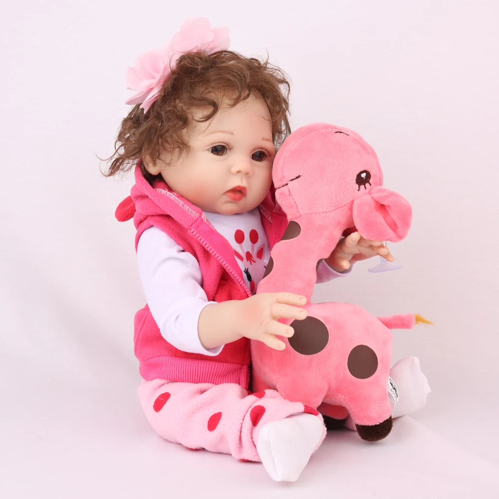 Полностью силиконовые куклы KAYDORA Reborn 18 дюймов 48 см Реалистичная кукла Bebe для