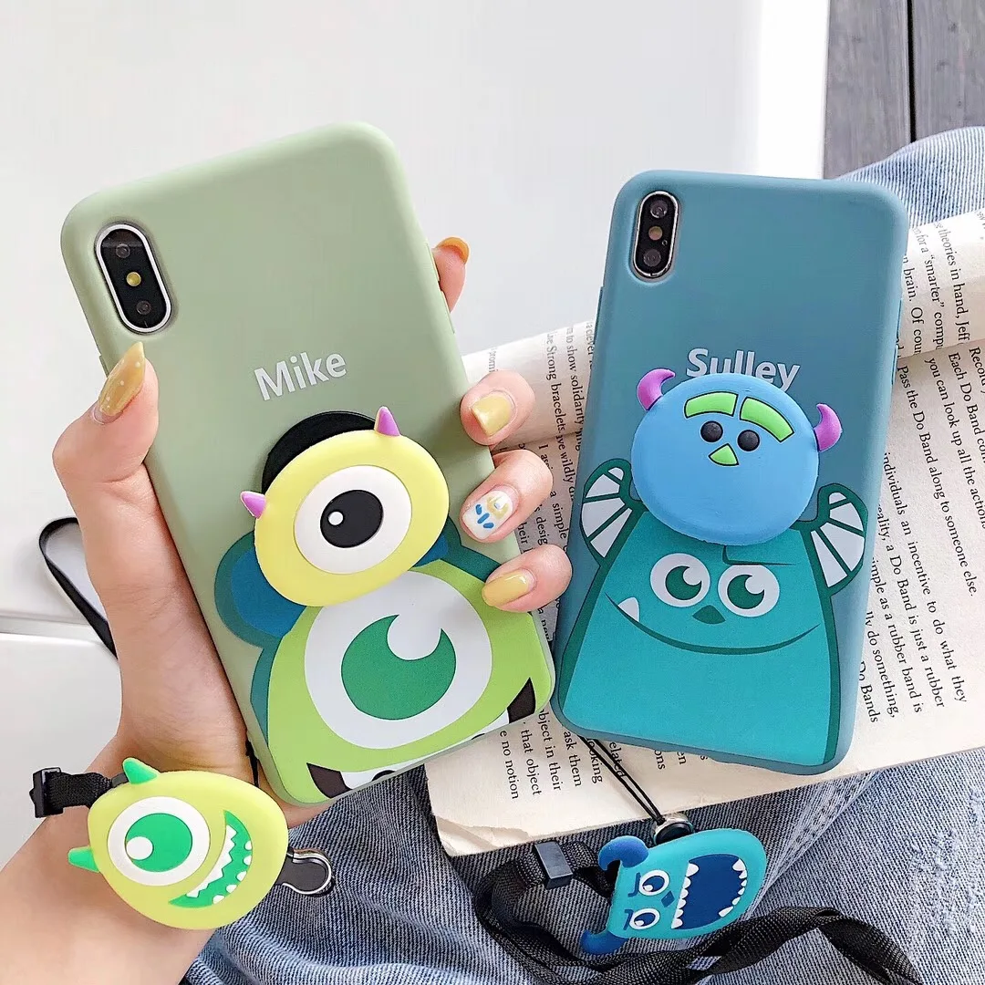 Чехол для телефона с мультяшным рисунком iphone x xs max xr 7 8 6 6s plus toy story sulley mike cute candy tpu