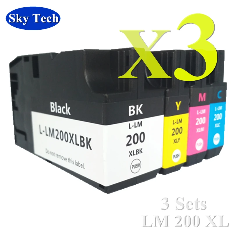 Совместимый картридж 12X для Lexmark LM200XL LM-200 XL принтера OfficeEdge Pro4000c Pro4000 Pro5500 Pro5500t |