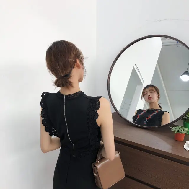 Damska koronkowa kamizelka bez rękawów Casual Tank bluzka w stylu Vintage haft koronki na co dzień miękkie topy kobiet Ma457 tanie tanio Kobiety Poliester COTTON Szyfonowa Tank tops REGULAR Floral women tank tops Mairuker women summer tank tops polyester chiffon Damska koronkowa kamizelka bez rękawów Casual Tank bluzka w stylu Vintage haft koronki na co dzień miękkie topy kobiet Ma457 tanie tanio Kobiety Poliester COTTON Szyfonowa Tank tops REGULAR Floral women tank tops Mairuker women summer tank tops polyester chiffon