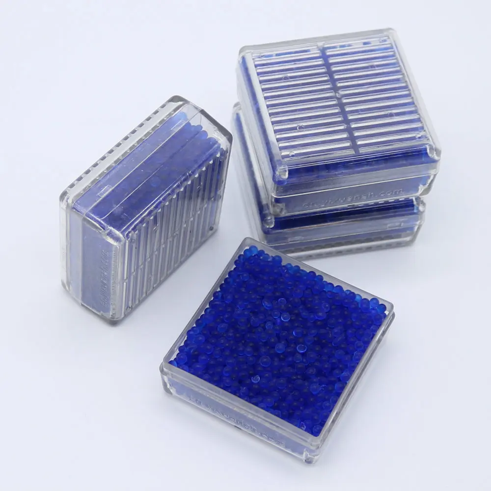 4 шт Синий силикагель блок осушителя многоразовый Силикагель Осушитель поглотитель влаги адсорбер силикагель Абсорбирующая коробка изменение цвета