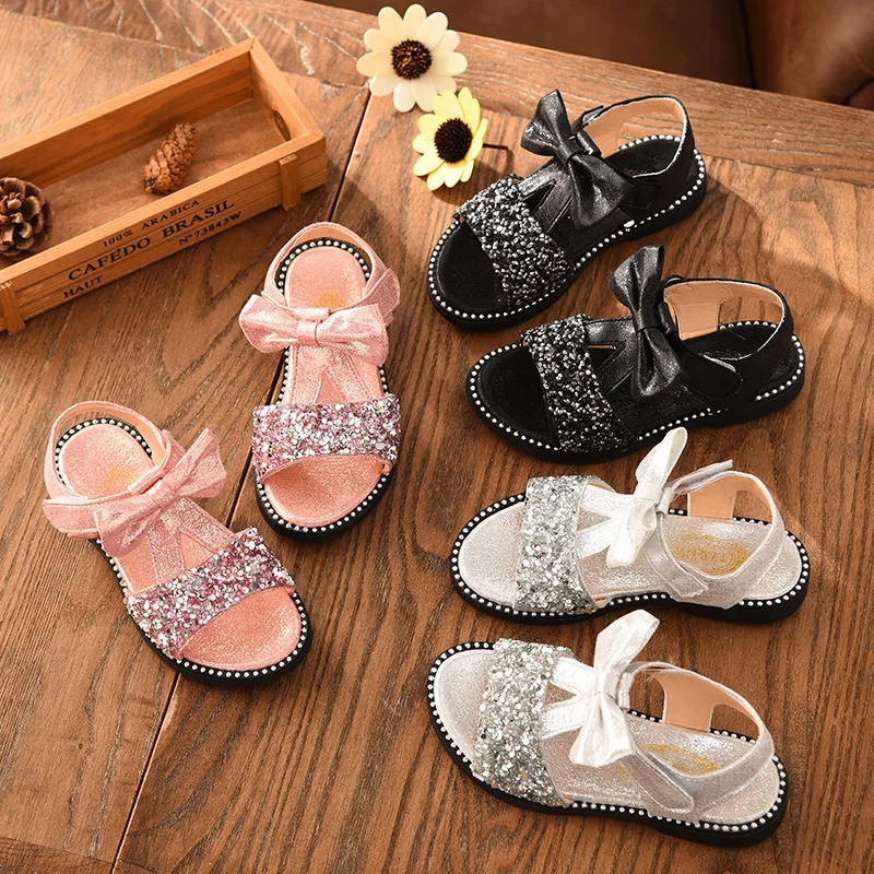 Buy Baby Girls Sandals Kids Princess Beach Shoes 2018