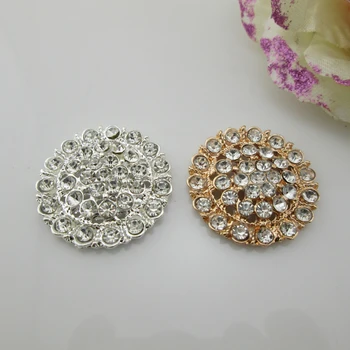 

(BT143 28mm)20pcs ound diamond rhinestone flatback embellishments