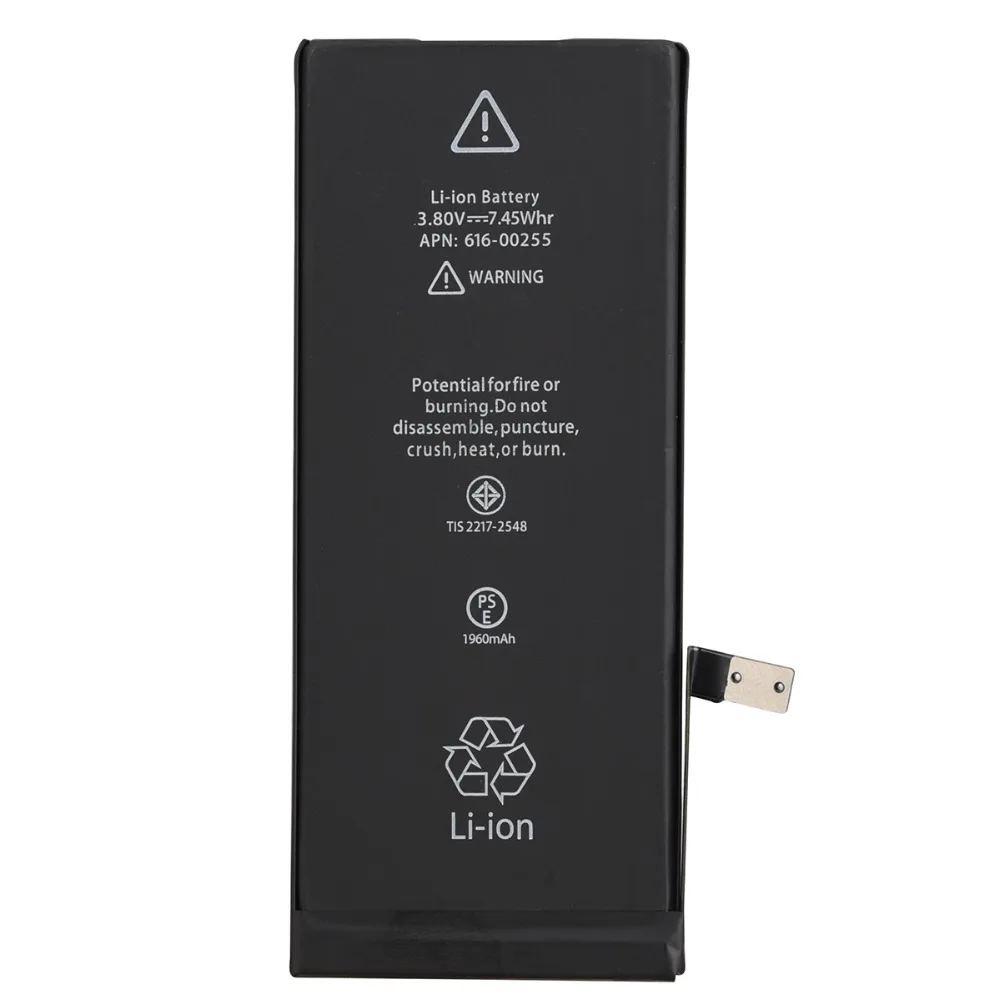 High Quality Baterij For iPhone 7 1960mAh Phone Replacement