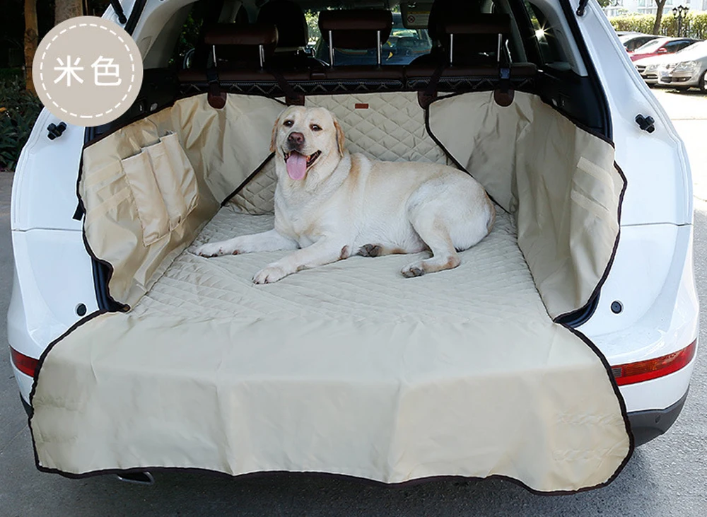 Pet cargo liner Чехол коврик для внедорожников и автомобилей Водонепроницаемый Pet Carrier Автомобильный задний багажник для заднего колеса Pet Seat