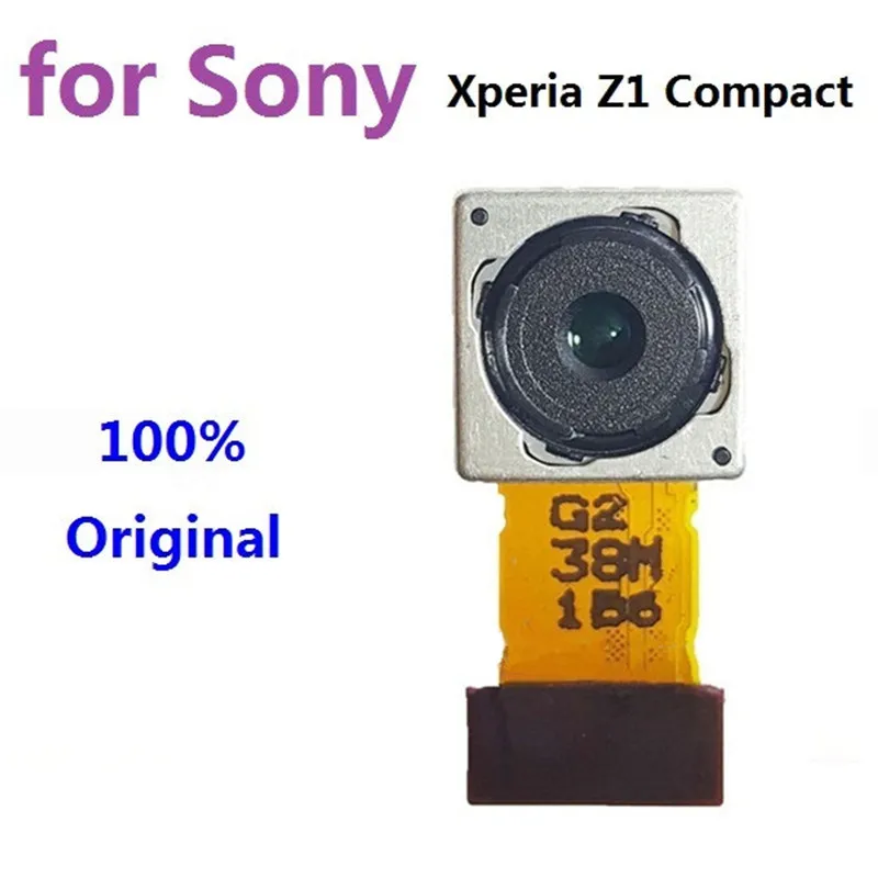 Оригинальный модуль задней камеры для Sony Xperia Z1 Compact Камера заднего вида 20 7 МП