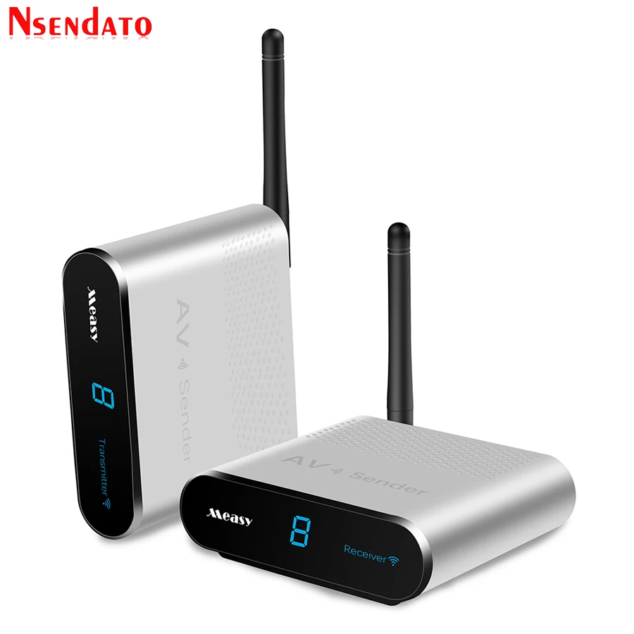 Através da Parede 2.4g sem Fio 660ft para sd Measy Transmissor Receptor Áudio Vídeo tv Sinal Remetente ir 200 m - Av220 av - Image 2