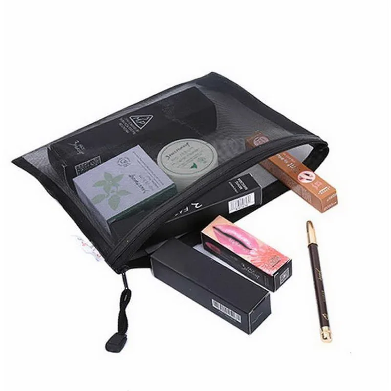

Casual Travel Cosmetic Bag Women Zipper Make Up necessaire Makeup Case Organizer Storage Pouch Toiletry Beauty Wash Kit Case
